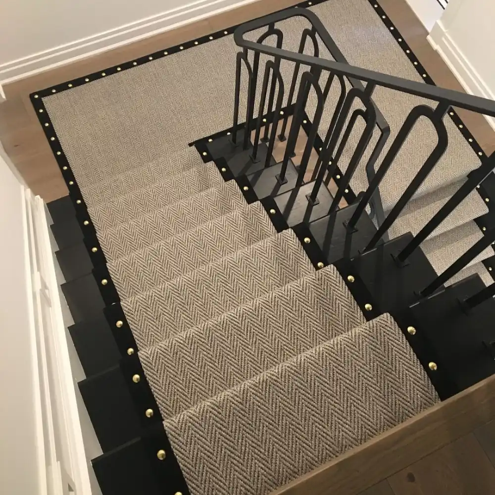 Before After Anti-Slip Carpet Project.