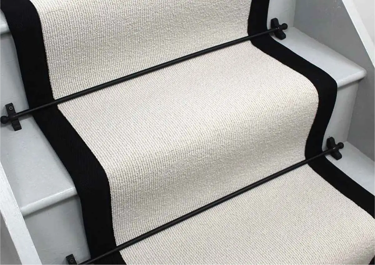 Natural wool stair runners Dubai