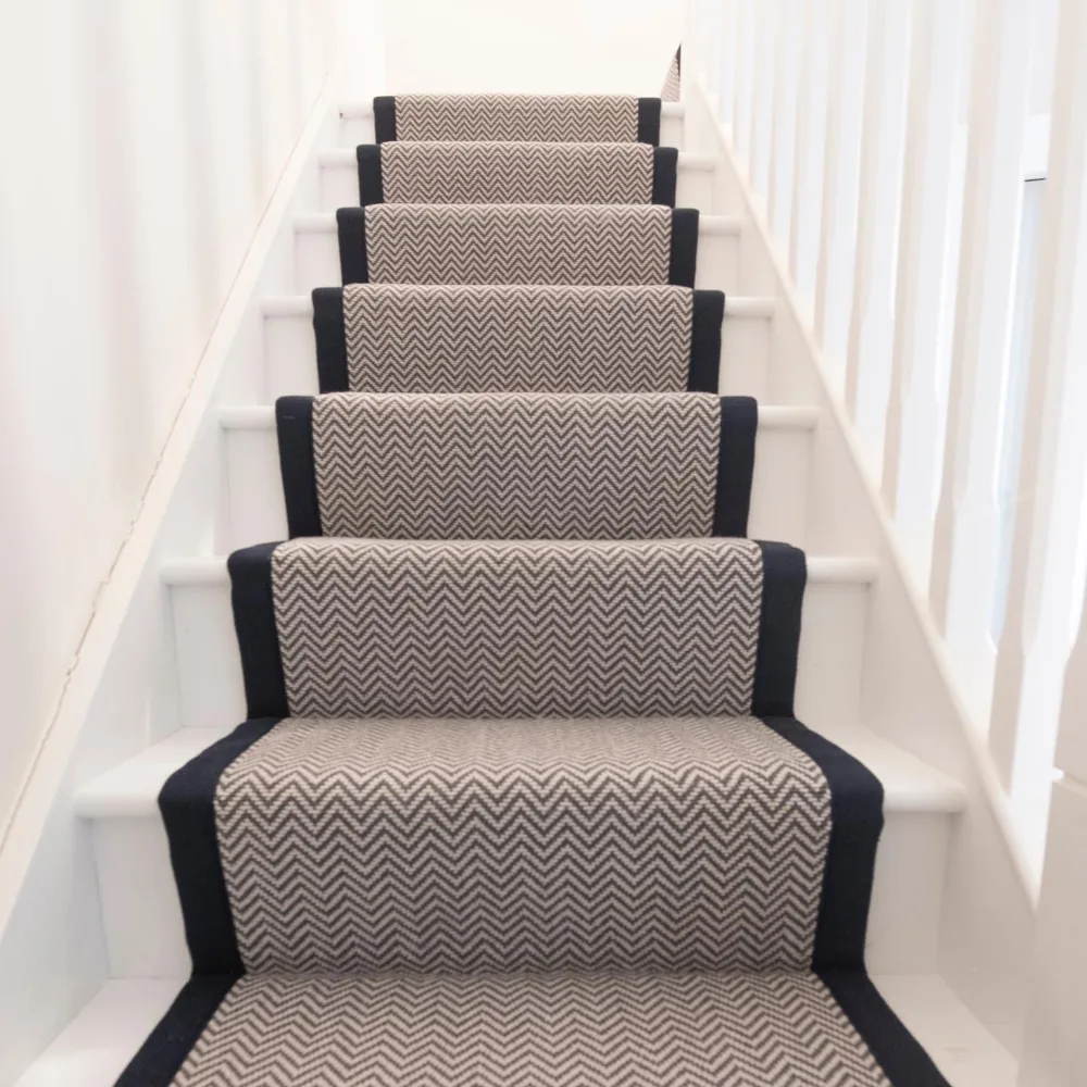 Traditional patterned stair runner Dubai.