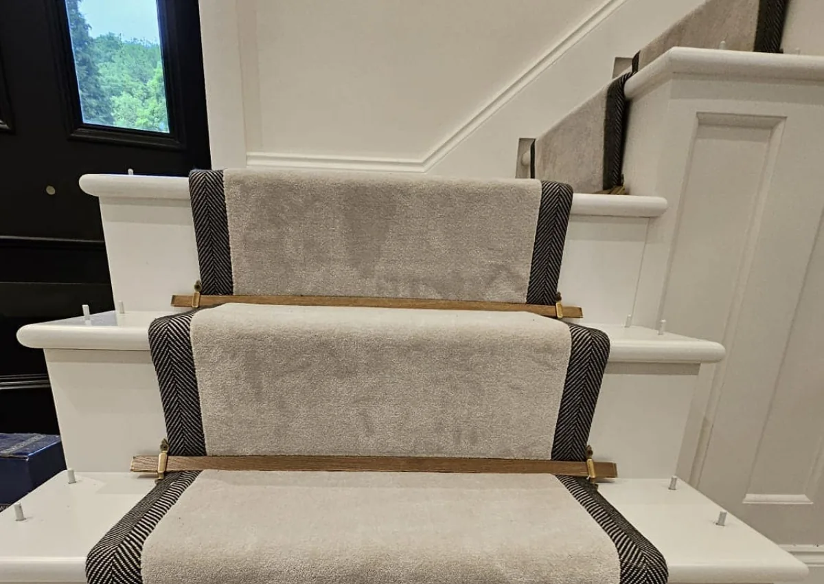 Luxury Stair Rod Finishes premium metal.