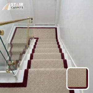 multi-tone patterned Florenc Stair Runner Carpet