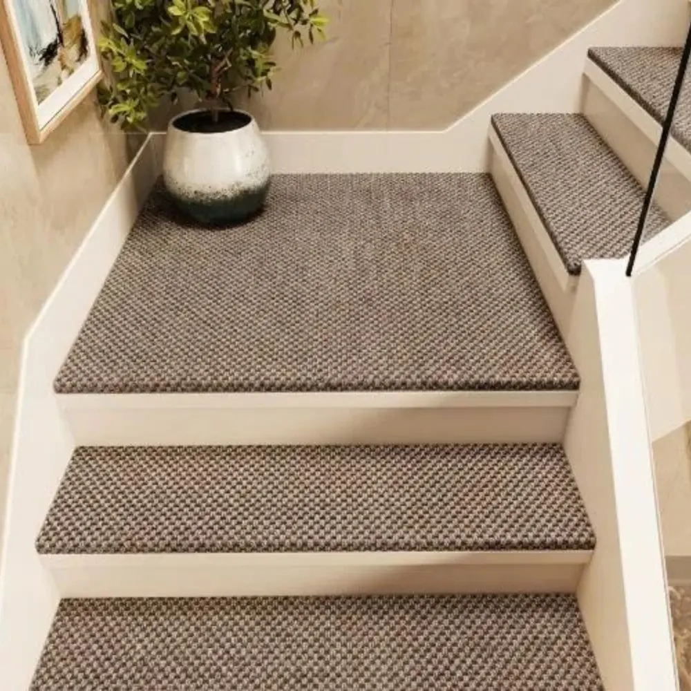 Anti slip stair carpet Dubai installation