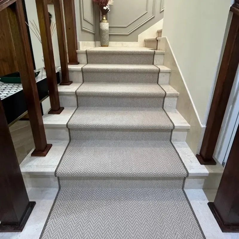 Sound Absorbing Custom Stair Runners