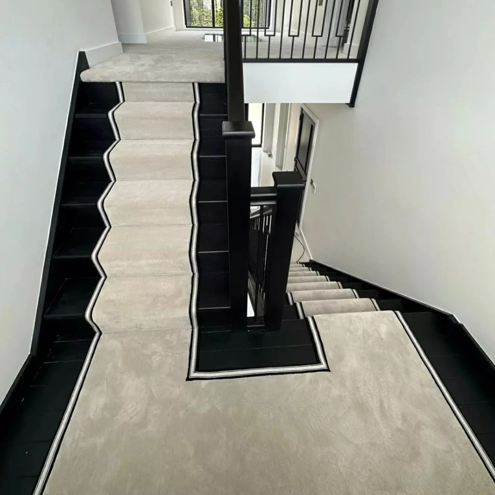 Classic Stair Border Designs traditional.