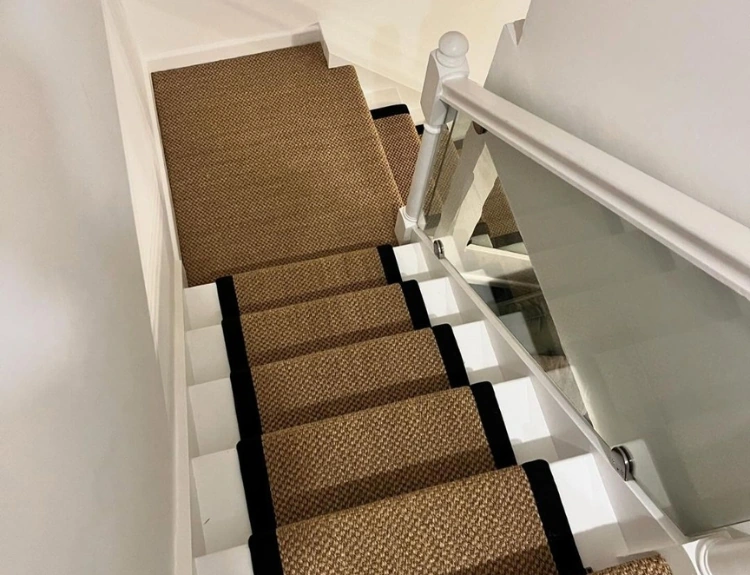 Natural Sisal Stair Carpet Dubai.