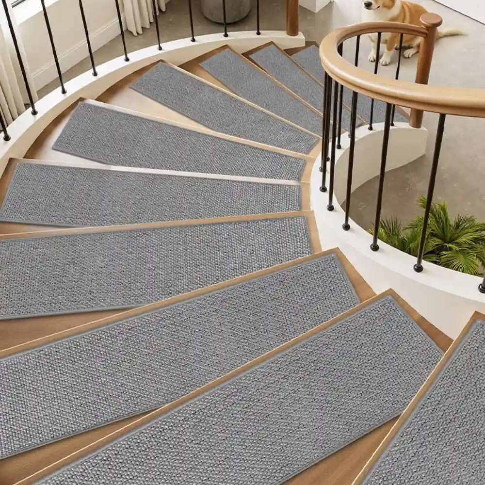 Stair Carpet Treads Dubai 21 Custom Carpet Stair Treads Project.