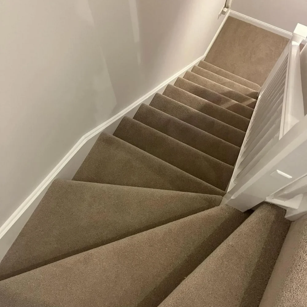 Chic Wall To Wall Stair Carpet.