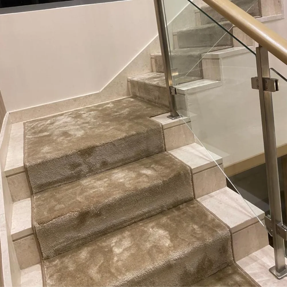 Grand Stair Carpet Fitting View.
