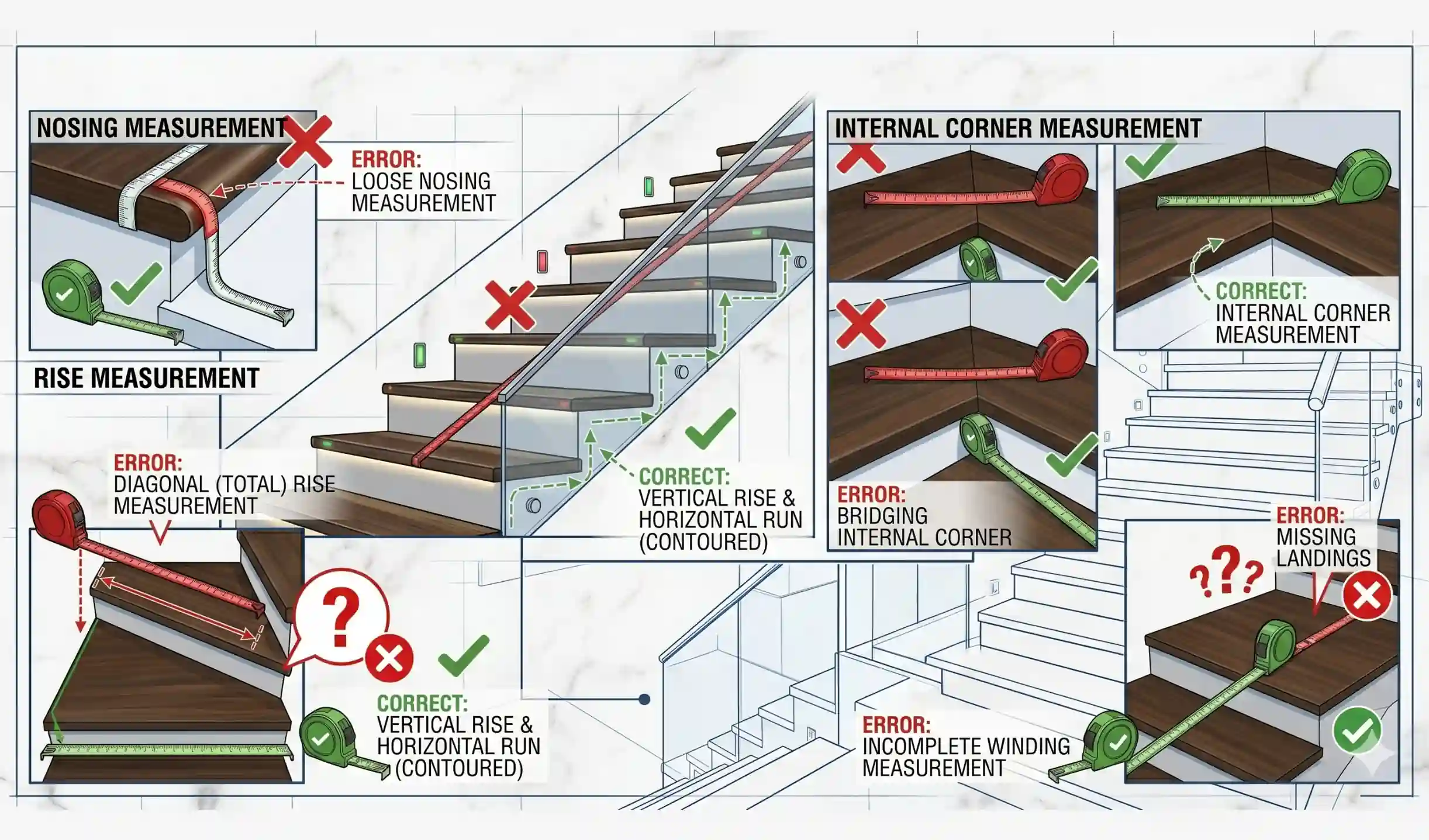 Stair Measuring Mistakes to Avoid