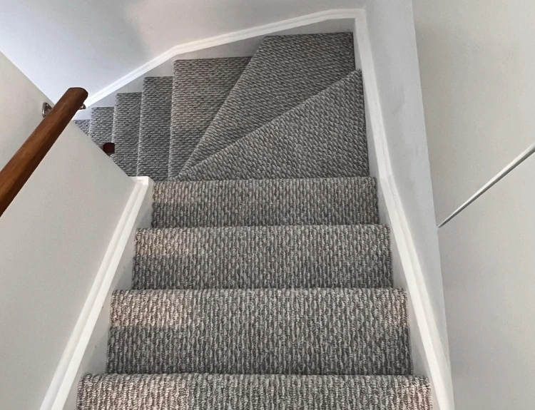 Modern Patterned Berber Stair Carpets Dubai.