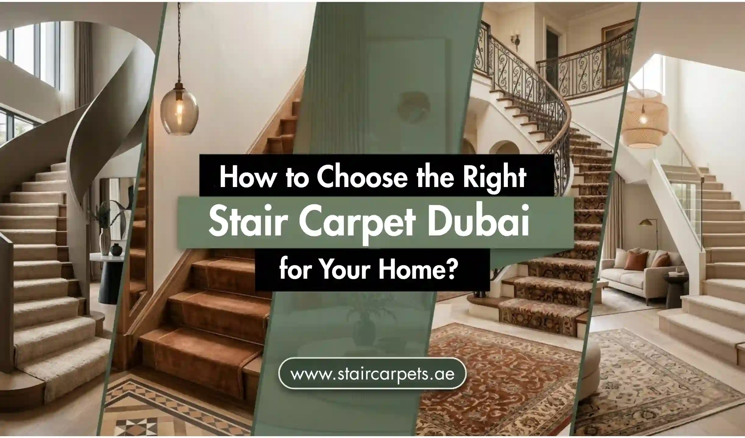 How to Choose the Right Stair Carpet Dubai for Your Home? 1 Right stair carpet Dubai home selection