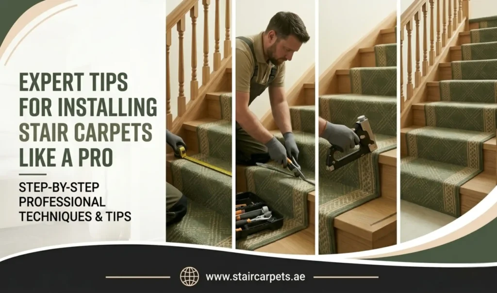Expert Tips for Installing Stair Carpets