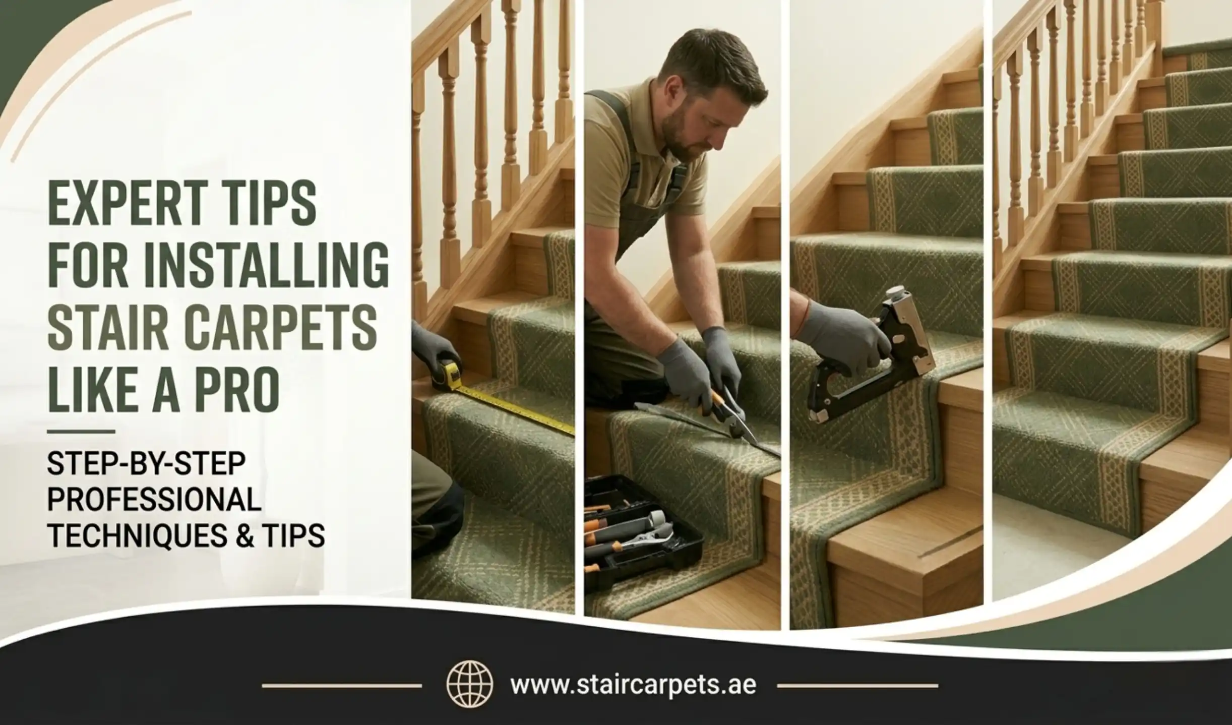 Expert Tips for Installing Stair Carpets Like a Pro 1 Expert Tips for Installing Stair Carpets